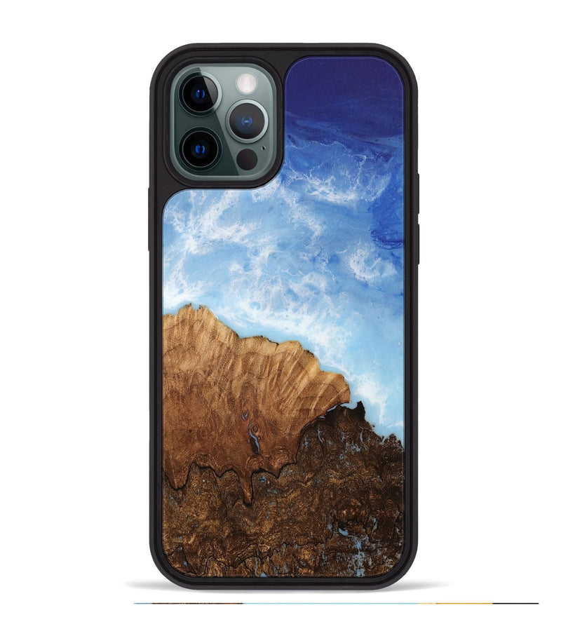 iPhone 12 Pro Max Wood Phone Case - Myrta (Coastal, 733229)
