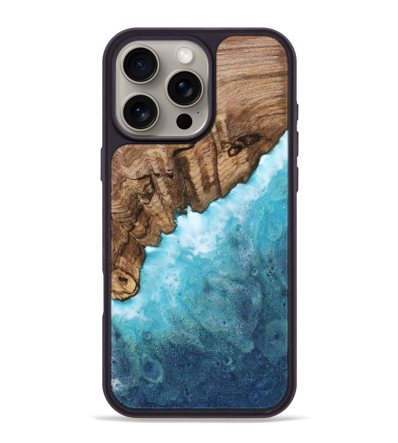 iPhone 16 Pro Max Wood Phone Case - Wassim (Coastal, 733252)