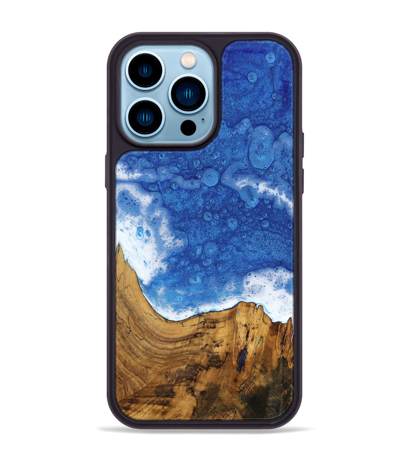 iPhone 14 Pro Max Wood Phone Case - Corena (Coastal, 733259)