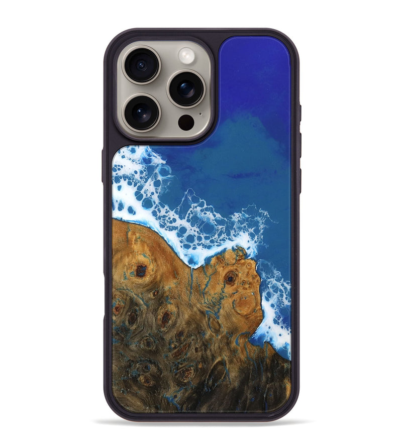 iPhone 16 Pro Max Wood Phone Case - Erminia (Coastal, 733273)