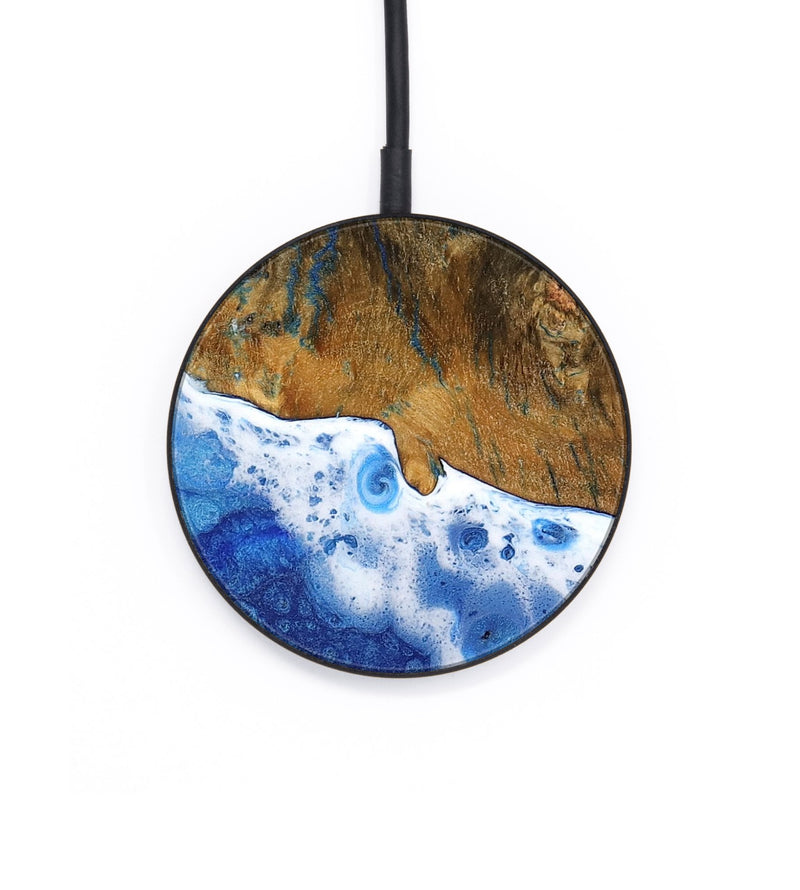 Circle Wood Wireless Charger - Lorelle (Coastal, 733275)