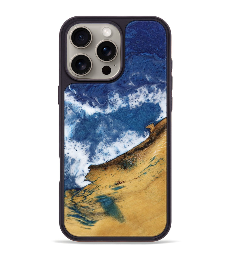 iPhone 16 Pro Max Wood Phone Case - Monroe (Coastal, 733285)