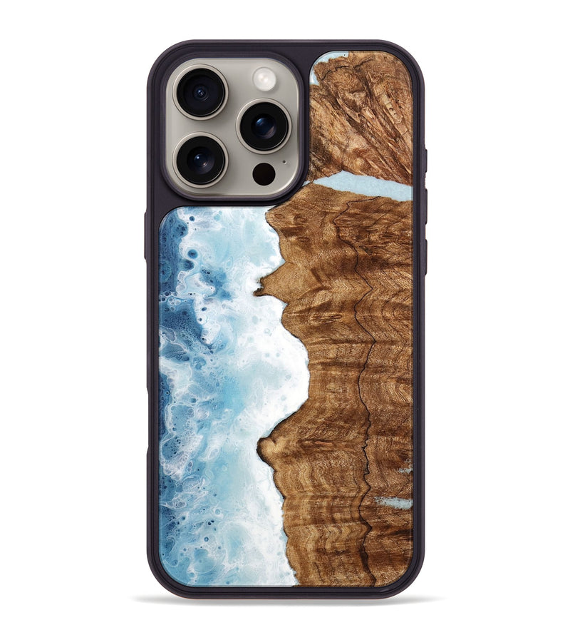 iPhone 16 Pro Max Wood Phone Case - Darwin (Coastal, 733290)