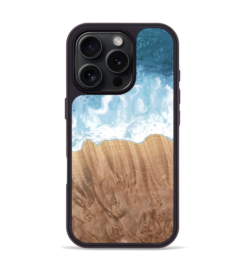iPhone 16 Pro Wood Phone Case - Johanne (Coastal, 733296)