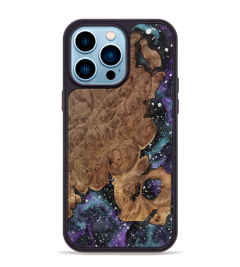 iPhone 14 Pro Max Wood Phone Case - Caswell (Cosmos, 733647)