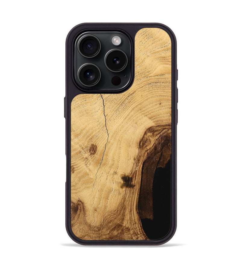 iPhone 16 Pro Wood Phone Case - Wilkie (Wood Burl, 733739)