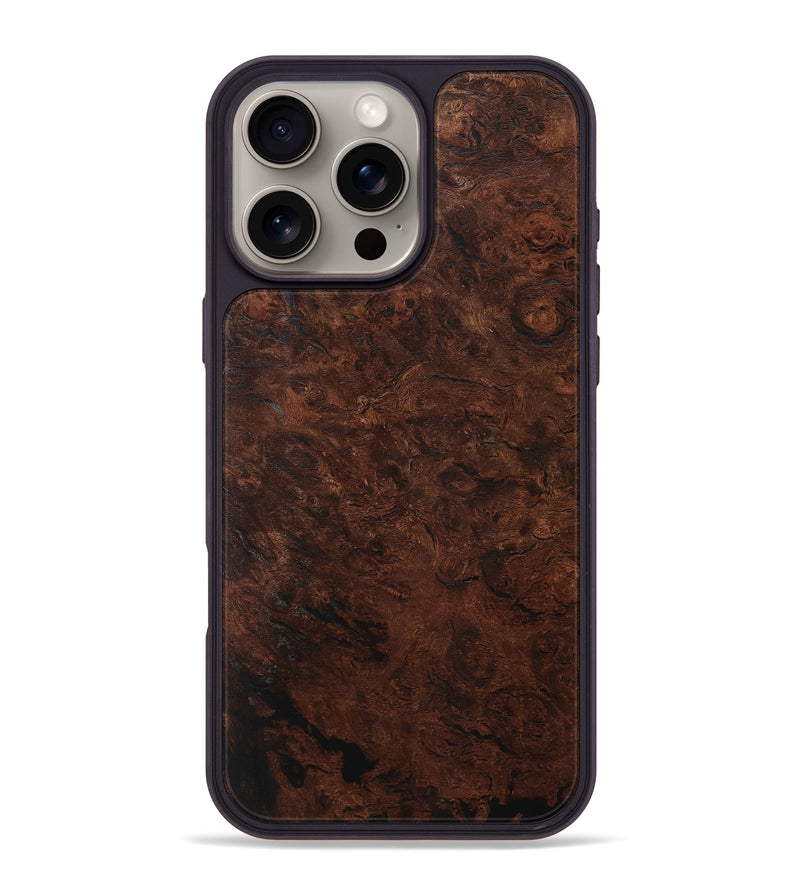 iPhone 16 Pro Max Wood Phone Case - Meena (Wood Burl, 733744)