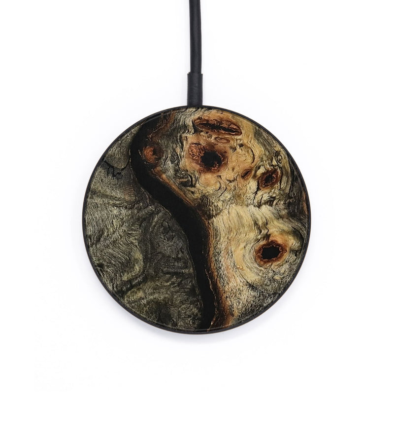 Circle Wood Wireless Charger - Rayne (Wood Burl, 733762)