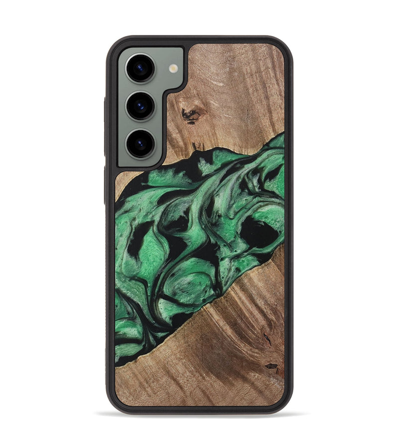 Galaxy S23 Plus Wood Phone Case - Linea (Green, 733783)