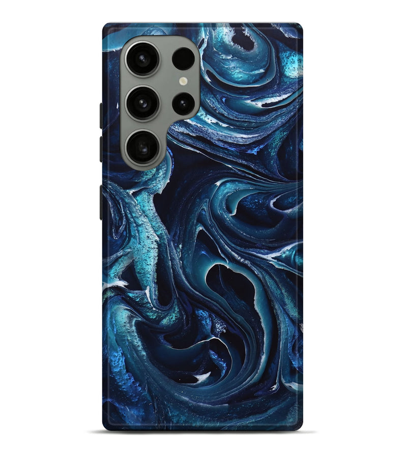 Galaxy S23 Ultra ResinArt Live Edge Phone Case - Denzel (Blue, 733858)