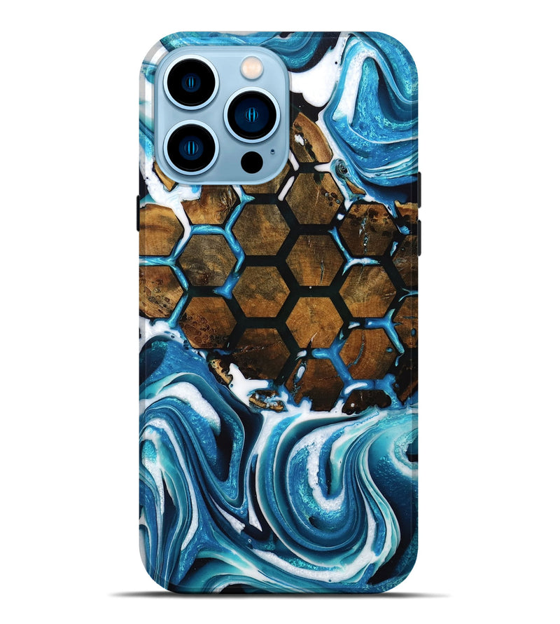 iPhone 14 Pro Max Wood Live Edge Phone Case - Sono (Pattern, 733867)