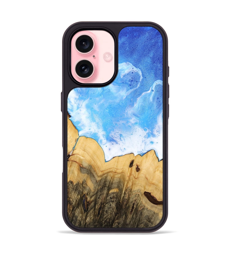 iPhone 16 Wood Phone Case - Leaner (Coastal, 733896)