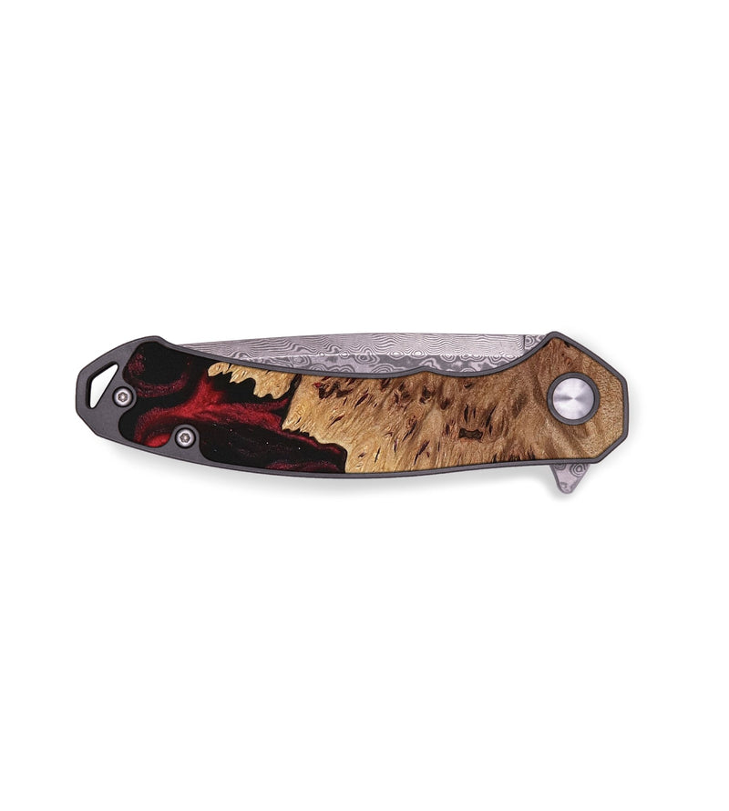 EDC Wood Pocket Knife - Westley (Red, 734043)