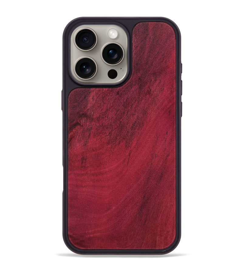 iPhone 16 Pro Max Wood Phone Case - Weber (Wood Burl, 734149)
