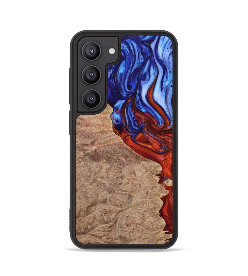 Galaxy S23 Wood Phone Case - Lennie (Fire & Ice, 734246)