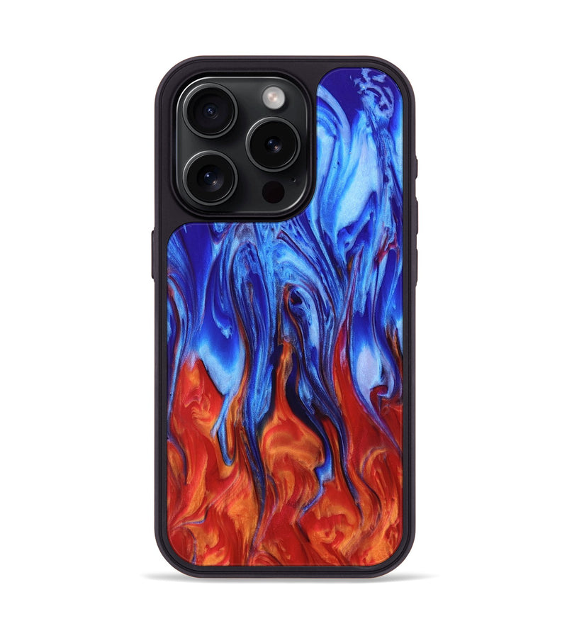 iPhone 15 Pro ResinArt Phone Case - Moina (Fire & Ice, 734248)