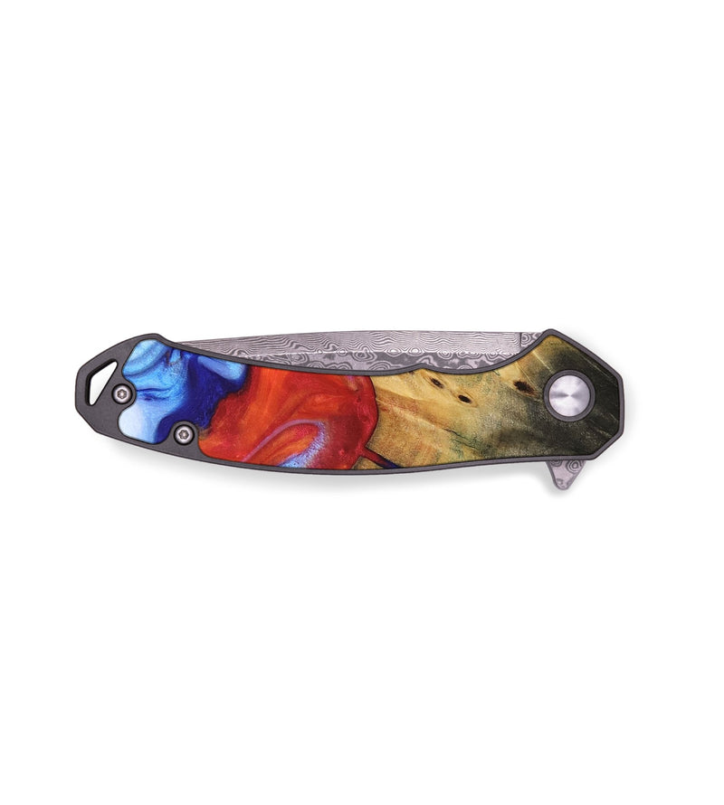 EDC Wood Pocket Knife - Elizah (Fire & Ice, 734259)