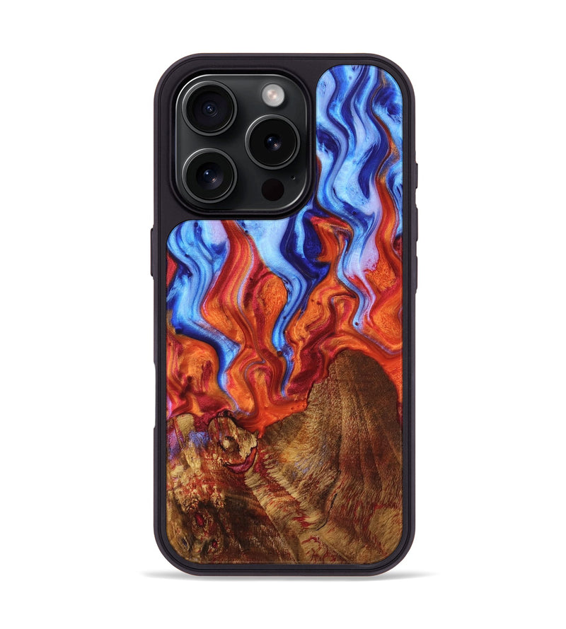 iPhone 16 Pro Wood Phone Case - Less (Fire & Ice, 734284)