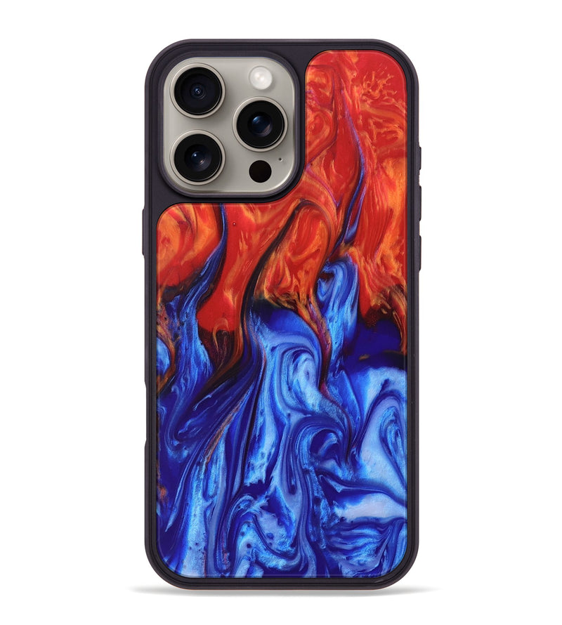 iPhone 16 Pro Max ResinArt Phone Case - Priya (Fire & Ice, 734288)