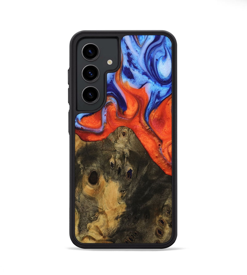 Galaxy S24 Wood Phone Case - Jawaid (Fire & Ice, 734318)