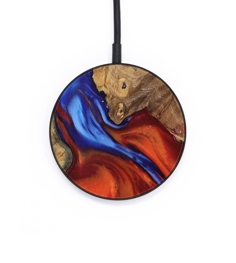 Circle Wood Wireless Charger - Burl (Fire & Ice, 734326)