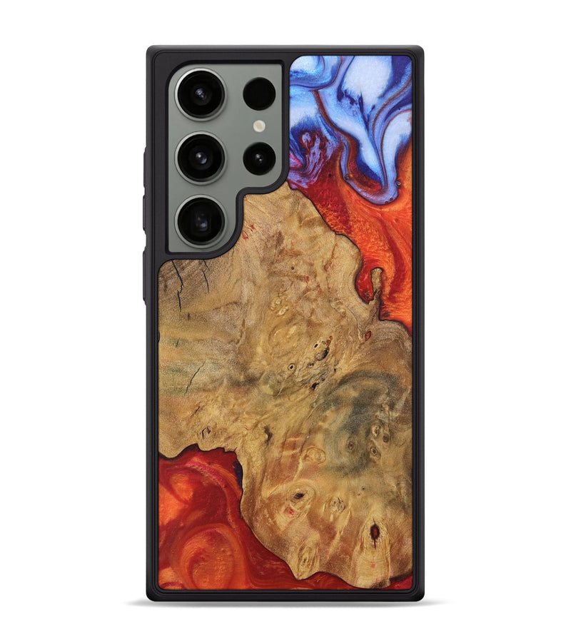 Galaxy S24 Ultra Wood Phone Case - Tiara (Fire & Ice, 734339)