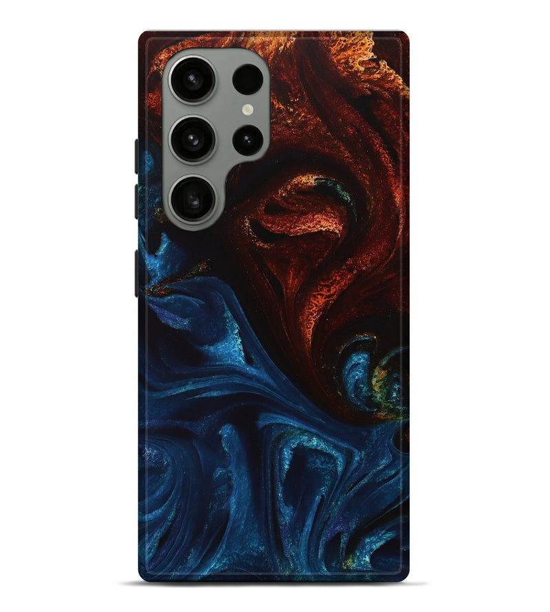 Galaxy S23 Ultra ResinArt Live Edge Phone Case - Duff (Fire & Ice, 734366)