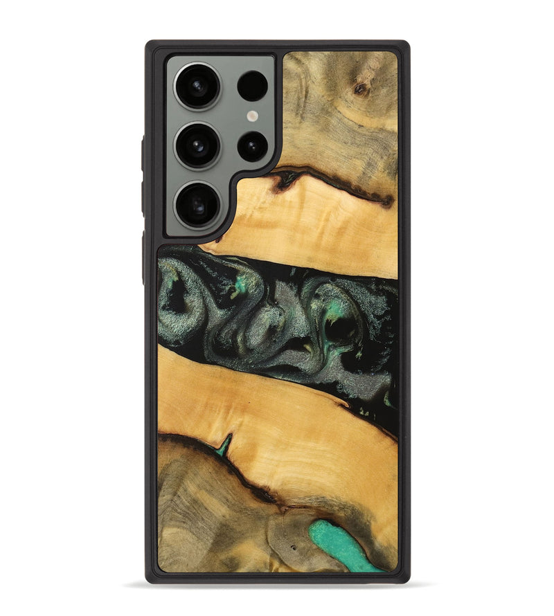 Galaxy S23 Ultra Wood Phone Case - Firat (Green, 734426)