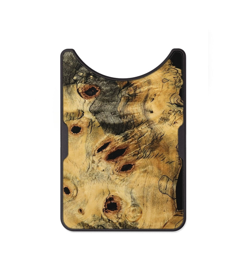 Alloy Wood Wallet - Vicente (Wood Burl, 734432)