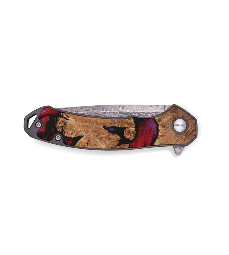 EDC Wood Pocket Knife - Xander (Red, 734499)