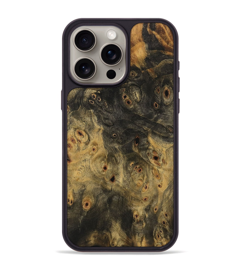 iPhone 15 Pro Max Wood Phone Case - Klink (Wood Burl, 734657)