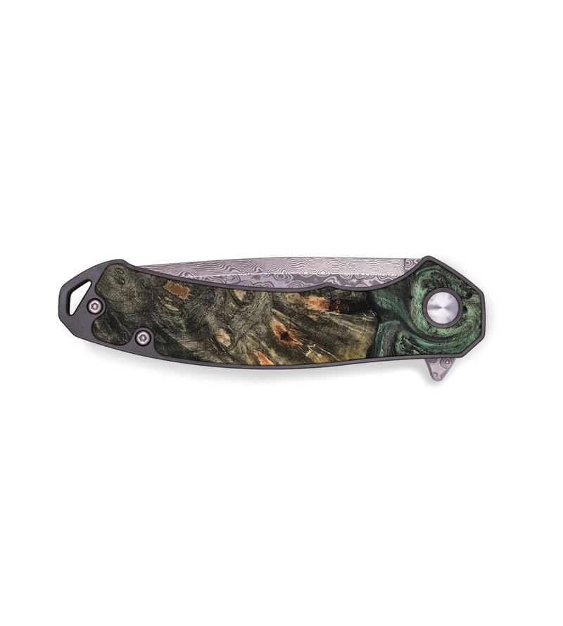 EDC Wood Pocket Knife - Myer (Green, 734659)