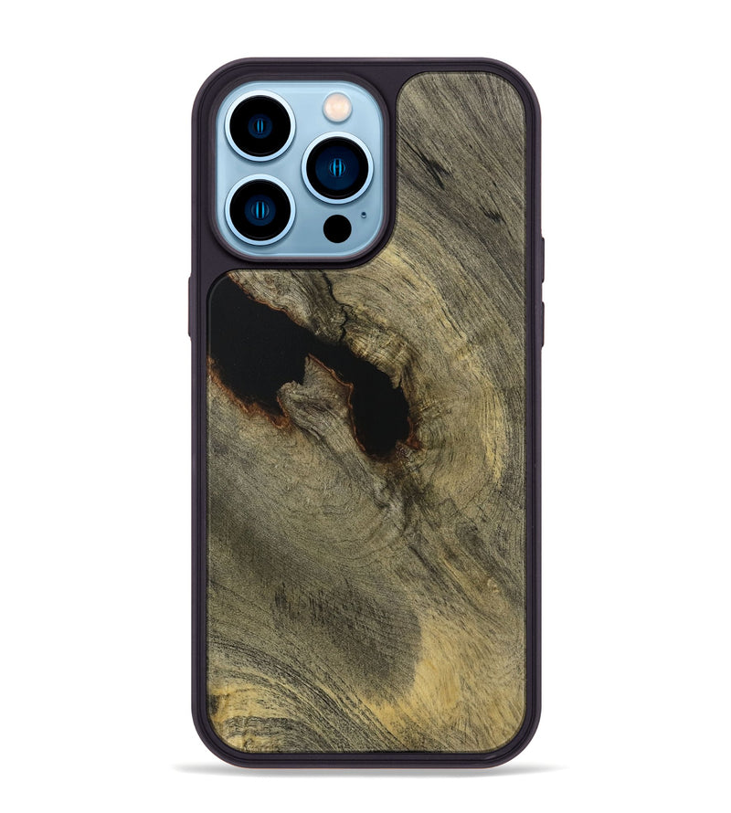 iPhone 14 Pro Max Wood Phone Case - Raiden (Wood Burl, 734835)