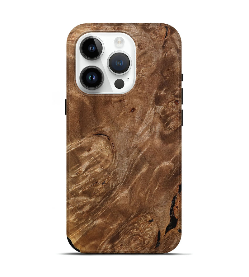 iPhone 15 Pro Wood Live Edge Phone Case - Kyson (Wood Burl, 734839)