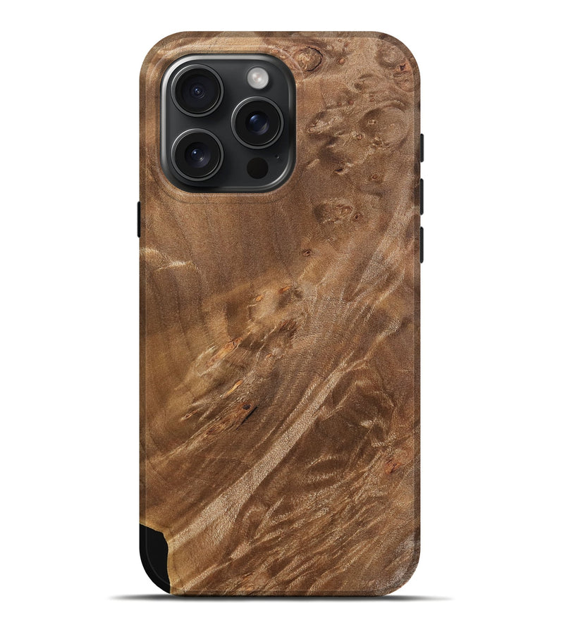 iPhone 16 Pro Max Wood Live Edge Phone Case - Wyatt (Wood Burl, 734845)