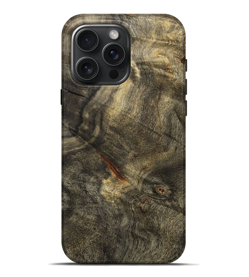iPhone 16 Pro Max Wood Live Edge Phone Case - Mabelle (Wood Burl, 734849)