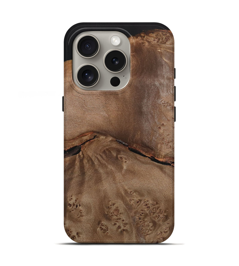 iPhone 16 Pro Wood Live Edge Phone Case - Thieu (Wood Burl, 734856)