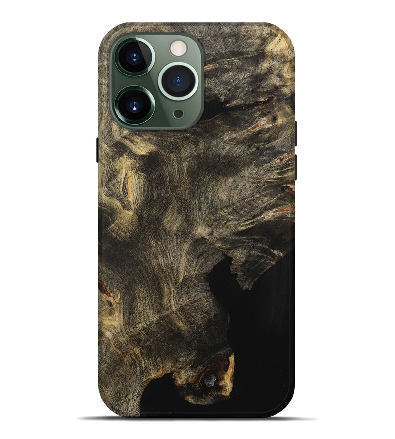 iPhone 13 Pro Max Wood Live Edge Phone Case - Dione (Wood Burl, 734858)