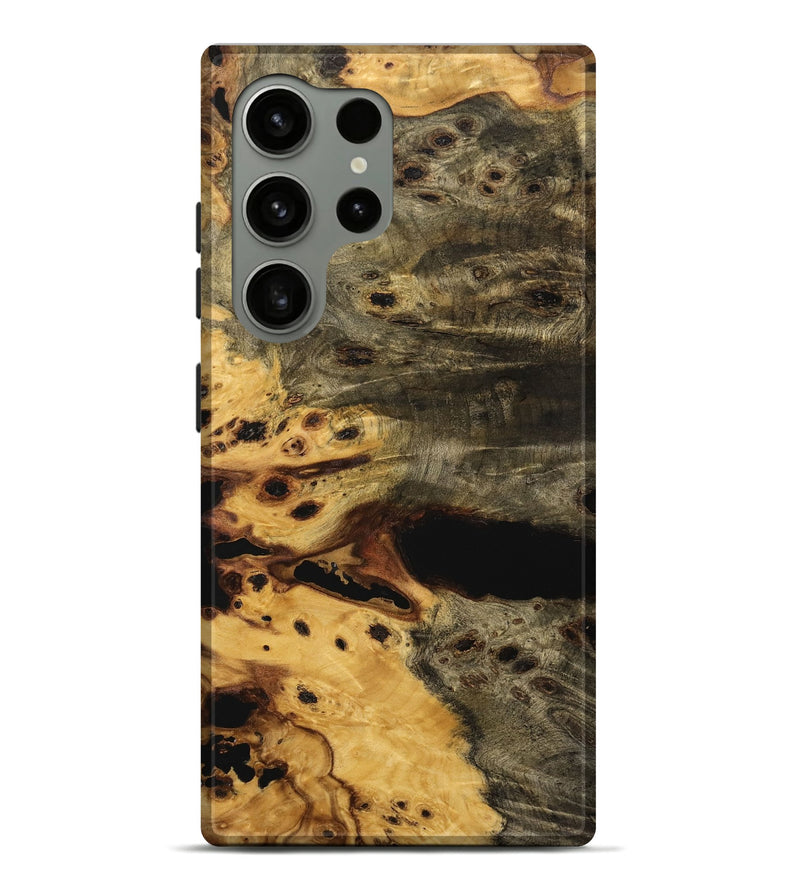 Galaxy S24 Ultra Wood Live Edge Phone Case - Beadie (Wood Burl, 734861)