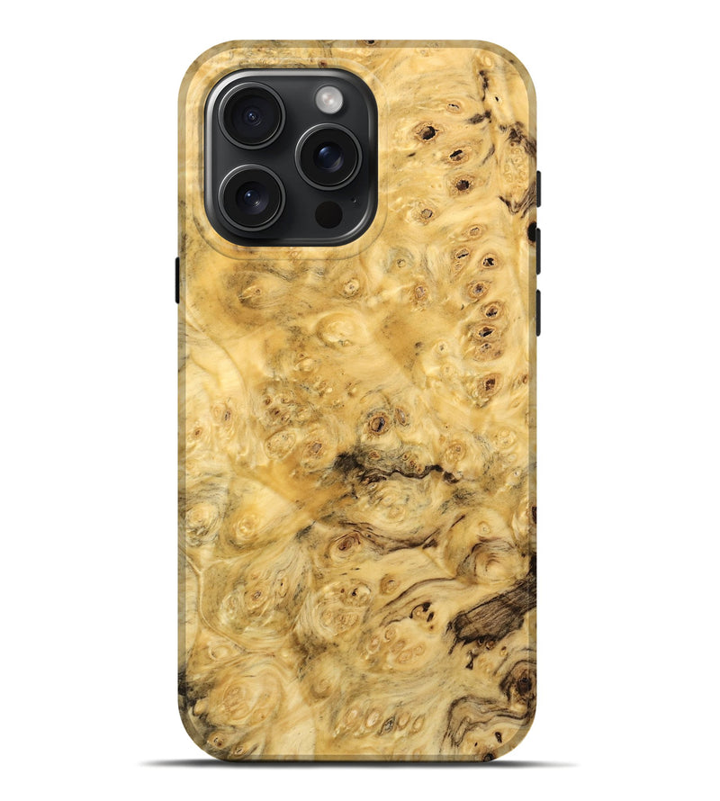 iPhone 16 Pro Max Wood Live Edge Phone Case - Riva (Wood Burl, 734872)