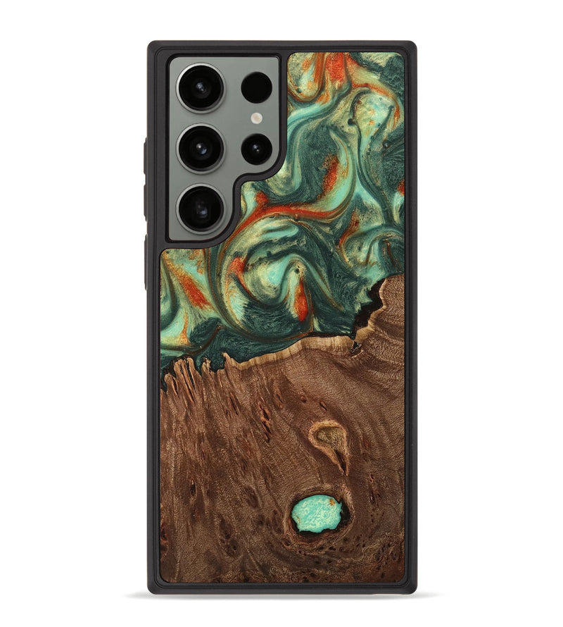 Galaxy S23 Ultra Wood Phone Case - Sondra (Green, 735100)