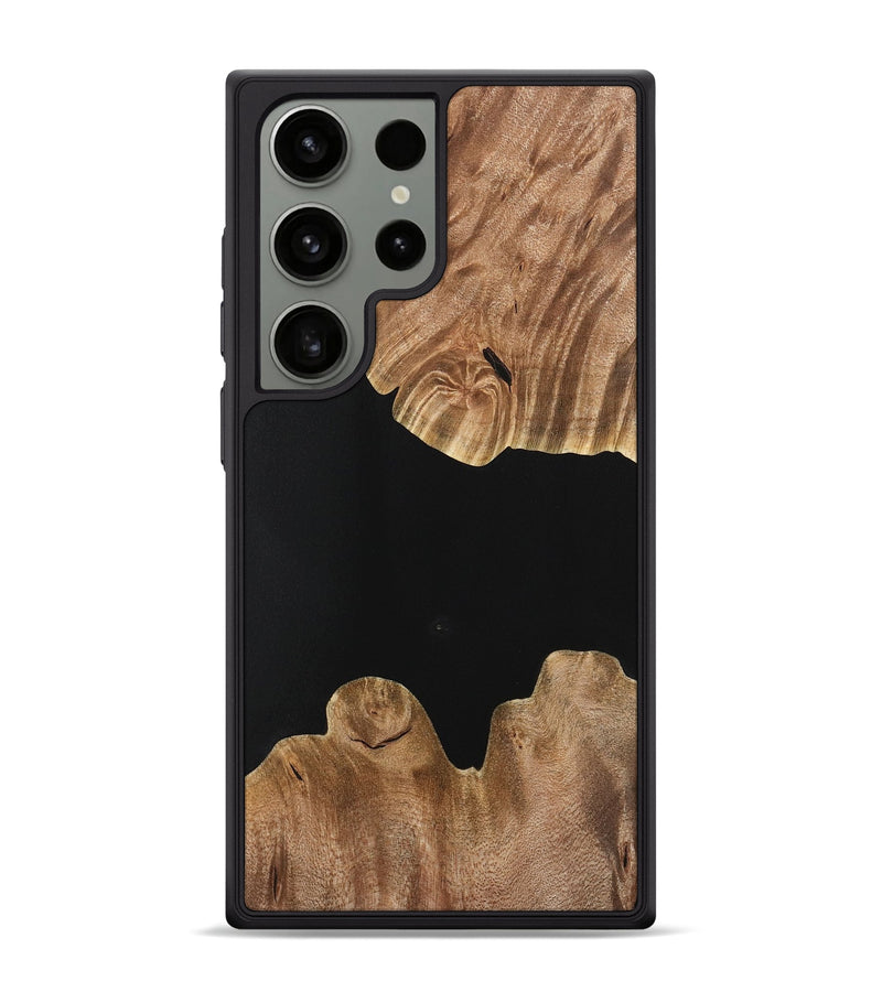 Galaxy S24 Ultra Wood Phone Case - Athena (Pure Black, 735114)