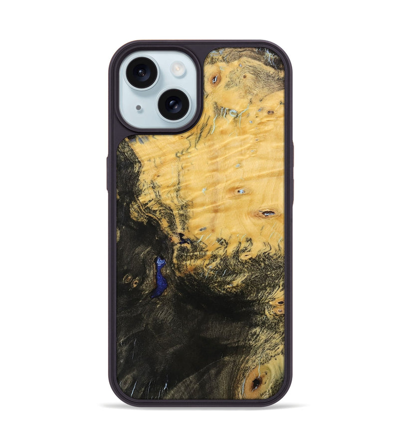 iPhone 15 Wood Phone Case - Romina (Wood Burl, 735145)