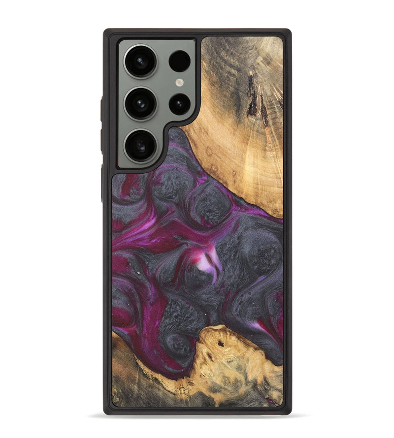 Galaxy S23 Ultra Wood Phone Case - Giselle (Purple, 735191)