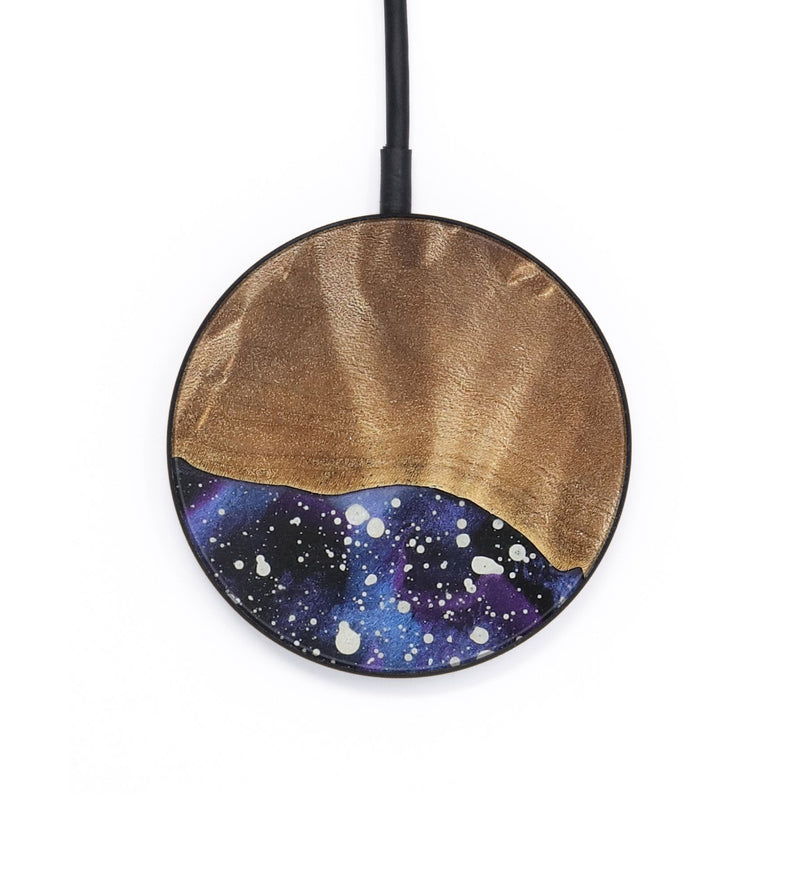 Circle Wood Wireless Charger - Leafy (Cosmos, 735219)