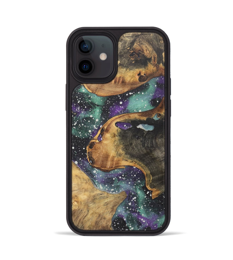 iPhone 12 Wood Phone Case - Sonbol (Cosmos, 735224)
