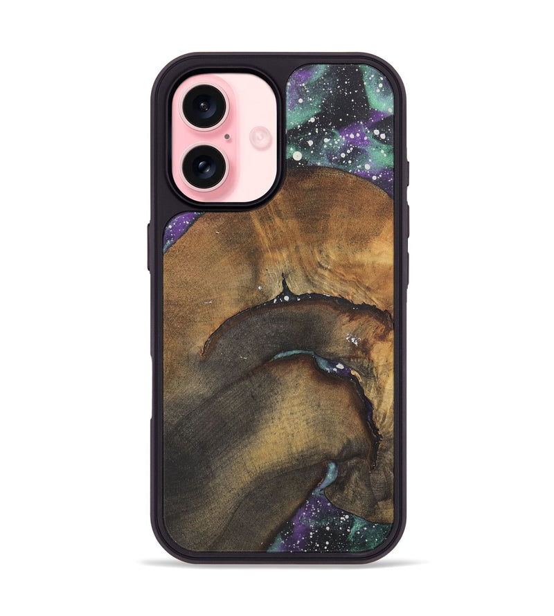 iPhone 16 Wood Phone Case - Maryjo (Cosmos, 735225)
