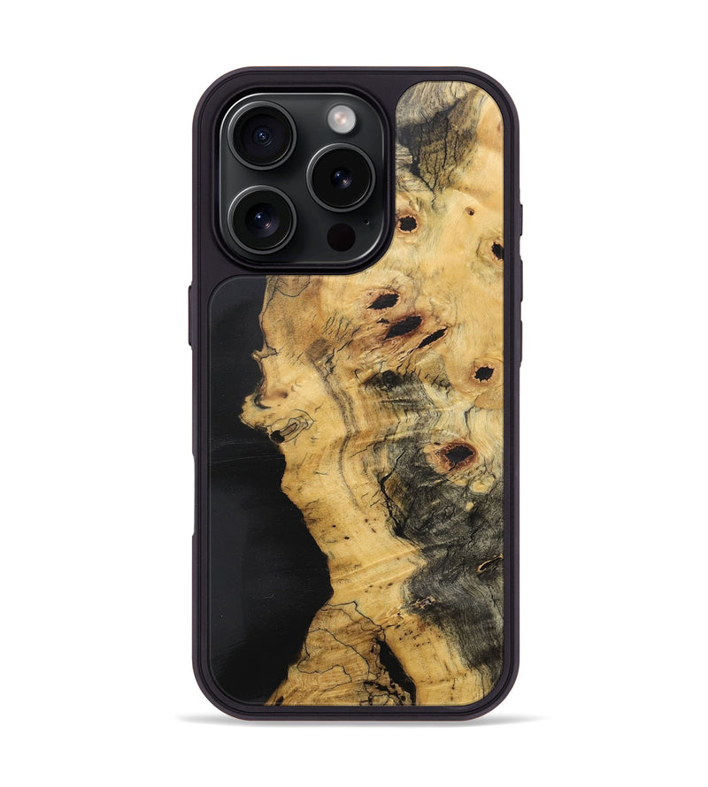 iPhone 16 Pro Wood Phone Case - Jalyn (Wood Burl, 735239)