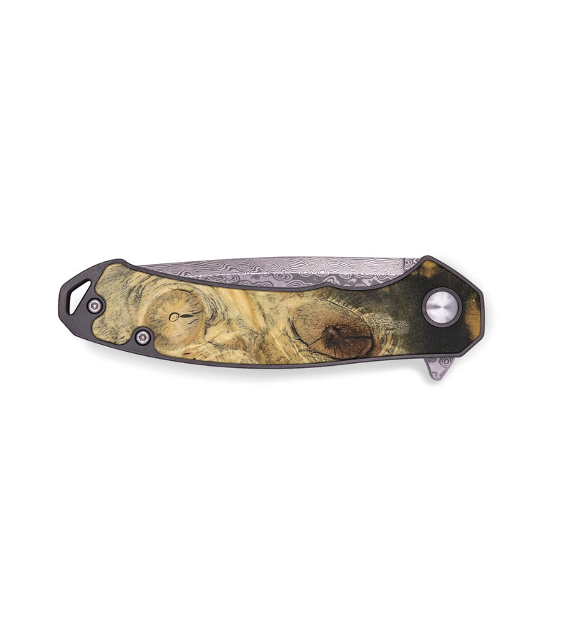EDC Wood Pocket Knife - Youwen (Wood Burl, 735248)