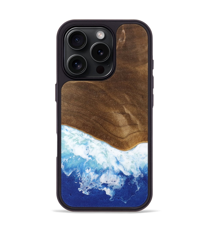iPhone 16 Pro Wood Phone Case - Evona (Coastal, 735270)